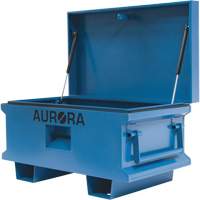 Jobsite Tool Box, 33" x 20-3/10" x 18-3/10", Steel, Blue NRZ Safety Inc.