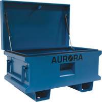 Jobsite Tool Box, 33" x 20-3/10" x 18-3/10", Steel, Blue NRZ Safety Inc.