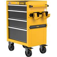 Heavy-Duty Rolling Tool Chest, 4 Drawers, 26" W x Yellow NRZ Safety Inc.
