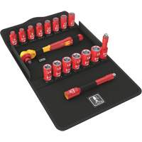 Jeu de cliquets isolants Zyklop 8100 SB VDE 1, 7 Mcx, Prise de 3/8" NRZ Safety Inc.
