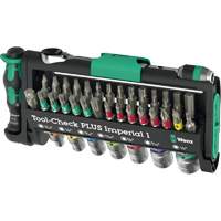 Ensemble d'outils en mesures imp&eacute;riales 1 Tool-Check PLUS, 39 Mcx, Prise de 1/4" NRZ Safety Inc.