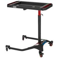 JUHT-100A Adjustable-Height Under-Hood ABS Tool Tray, 0 Drawers, 18-7/10" L x 31-17/20" W x 48-2/5" H, Black NRZ Safety Inc.