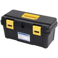 JPTB-16 Plastic Hand Tool Box, 16" W x 8" D x 7-1/2" H, Black NRZ Safety Inc.