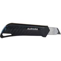18mm Professional Knife with Ratchet, Stainless Steel, Heavy-Duty, Plastic Handle NRZ Safety Inc.