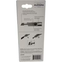 25mm Retractable Knife, Stainless Steel, Heavy-Duty, Rubber Handle NRZ Safety Inc.