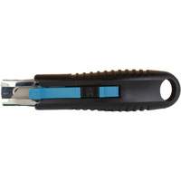Standard-Duty Retractable Safety Knife, Stainless Steel, Rubber Handle NRZ Safety Inc.