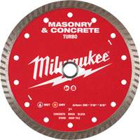 Lame turbo en diamant dentel&eacute;e pour maçonnerie et b&eacute;ton NRZ Safety Inc.
