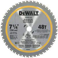 Lame de scie circulaire, 7-1/4", 48 dents, Pour M&eacute;tal NRZ Safety Inc.