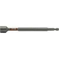 Impactech&reg; Nut Driver, 7/16" Tip, 1/4" Drive, 6" L, Magnetic NRZ Safety Inc.