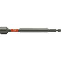 Impactech&reg; Nut Driver, 1/2" Tip, 1/4" Drive, 6" L, Magnetic NRZ Safety Inc.