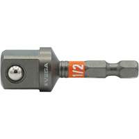 Impactech&reg; Impact Socket Adapter, 1/4" Drive Size, 1/2" Male Size, 2" L NRZ Safety Inc.