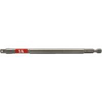 Impactech&reg; Impact Socket Adapter, 1/4" Drive Size, 1/4" Male Size, 6" L NRZ Safety Inc.