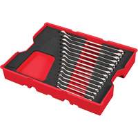 Wrench Set with Tray for PACKOUT Drawers, Combination, 15 Pieces, Metric NRZ Safety Inc.