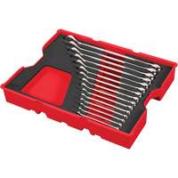 SAE Wrench Set with Tray for PACKOUT Drawers, Combination, 15 Pieces, Imperial NRZ Safety Inc.
