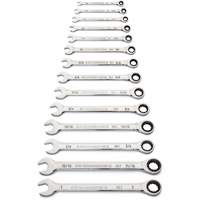 90-Tooth 12 Point SAE Wrench Set, Ratcheting Combination, 14 Pieces, Imperial NRZ Safety Inc.