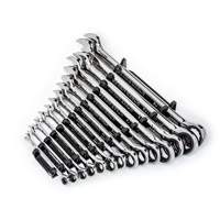90-Tooth 12 Point SAE Wrench Set, Ratcheting Combination, 14 Pieces, Imperial NRZ Safety Inc.