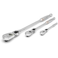 1/4", 3/8" & 1/2" Drive 90-Tooth Locking  Teardrop Ratchet Set NRZ Safety Inc.