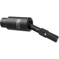 Adaptateur pivotant pour douille &agrave; chocs r&eacute;versible, 1/4" Prise, Dimension m&acirc;le 1/4", Sph&eacute;rique, 2-7/10" lo NRZ Safety Inc.
