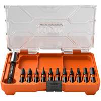 Slim ProFlex Impact Bit Set, 12 Pcs., Magnetic NRZ Safety Inc.