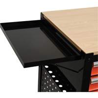 Chariot utilitaire, 4 tiroirs, Noir/Orange NRZ Safety Inc.