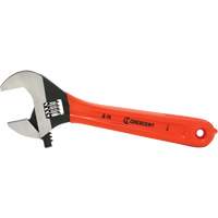 Adjustable Wrench, 6" L, 0.937" Max Width, Black Oxide NRZ Safety Inc.