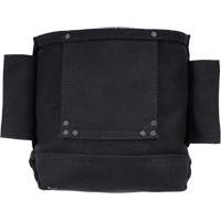 Sac Phantom pour &eacute;crous et boulons avec 2 manchons, Toile, 3 pochettes, Noir NRZ Safety Inc.