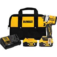 ATOMIC MAX* Cordless Impact Wrench With Hog Ring Anvil Kit, 20 V, 3/8" Socket NRZ Safety Inc.