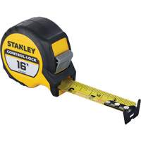 CONTROL-LOCK Tape Measure, 25 mm x 16', Imperial Graduations NRZ Safety Inc.
