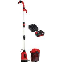 Pompe &agrave; eau propre pour baril de pluie sans fil avec batterie 4 Ah et ensemble de d&eacute;part de chargeur, 18 V, 792,5 gal./min NRZ Safety Inc.