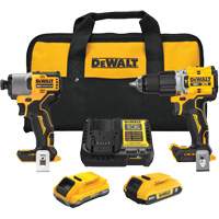 XR Brushless Cordless Premium Drill Driver Kit with 4 Ah POWERSTACK Battery and 2 Ah Battery, 20 V NRZ Safety Inc.