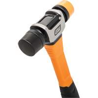 Marteau &agrave; faces souples, Poids de la t&ecirc;te 16 oz, Face Ordinaire, Prise Acier plein, 12-1/4" lo NRZ Safety Inc.