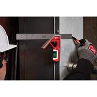 Magnetic Combination Square, 12" L, Stainless Steel, Plain NRZ Safety Inc.