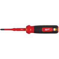 Tournevis &agrave; embouts interchangeables &agrave; tige articul&eacute;e isol&eacute; 1000 V, 2-en-1, 8-4/5" lo, Prise Coussin&eacute;e NRZ Safety Inc.