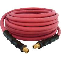 MAXPRO Rubber Hose, Air/Water, EPDM Rubber/Polyester, 3/8" dia. x 50', 300 psi, 1/4 NPT NRZ Safety Inc.