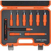 Insulated T-Handle & Hex Bit Set with Case, 1000 V, 9 Pcs NRZ Safety Inc.