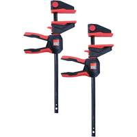 Ensemble de serre-joints &agrave; g&acirc;chette pour barres &agrave; une main avec poign&eacute;e rotative &agrave; 360°, 12" (304,8 mm) NRZ Safety Inc.
