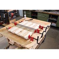 Serre-joint &agrave; barre d'acier &agrave; profil en I robuste, 36" (914,4 mm) capacit&eacute;, 2" (50,8 mm) profondeur NRZ Safety Inc.