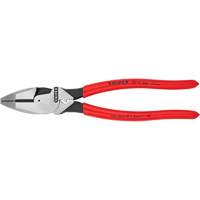 High Leverage Lineman's Pliers New England with Fish Tape Puller & Crimper NRZ Safety Inc.