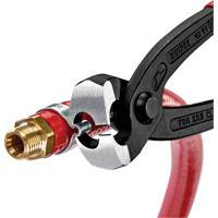 Pince pour collier de serrage &agrave; oreillette 8-3/4" avec m&acirc;choires frontales et lat&eacute;rales NRZ Safety Inc.