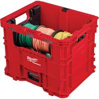 Bac distributeur de fils XL PACKOUT, 15-3/4" x 18-5/8" x 15", Noir/Rouge NRZ Safety Inc.