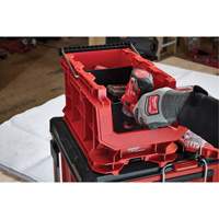 Bac compact PACKOUT, 15-1/2" x 9-1/2" x 8-3/4", Noir/Rouge NRZ Safety Inc.
