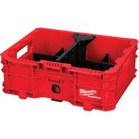 Bac &agrave; profil bas PACKOUT, 15" x 18-5/8" x 6-5/8", Noir/Rouge NRZ Safety Inc.