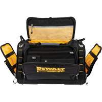 Sac &agrave; outils de chantier ToughSystem 2.0 r&eacute;sistant &agrave; la salet&eacute;, 1680 Denier, 50 pochettes, Noir/Jaune NRZ Safety Inc.