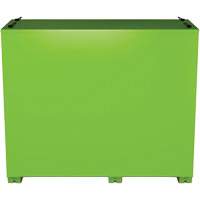 Armoire de rangement d'&eacute;PI sur place, Acier, Vert lime haute visibilit&eacute; NRZ Safety Inc.