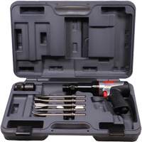 Marteau pneumatique robuste avec burins, 21,8 pi³/min, 1/4" NPT, 2600 coups/min, 3/4" x 3-3/4" (19,05 mm x 95,25 mm) NRZ Safety Inc.
