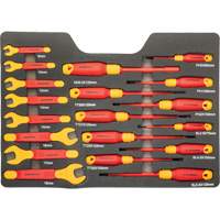 VDE Insulated Tool Set, 1000 V, 39 Pcs NRZ Safety Inc.