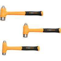Dead Blow Ball Pein Hammer Set, 3 Pieces NRZ Safety Inc.