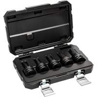 SAE Impact Bit Socket Set with Blow Mold Case, Hex, 3/4" Drive, 5 Pcs NRZ Safety Inc.