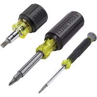 Ensemble de tourne-&eacute;crou & tournevis multi-foret 3 mcx, 12-63/100" lo, Prise Coussin&eacute;e NRZ Safety Inc.