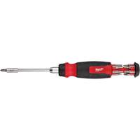 Tournevis &agrave; cliquet 14-en-1 &agrave; embouts multiples avec porte-embout de 1/4", 10-11/100" lo, Prise Coussin&eacute;e NRZ Safety Inc.